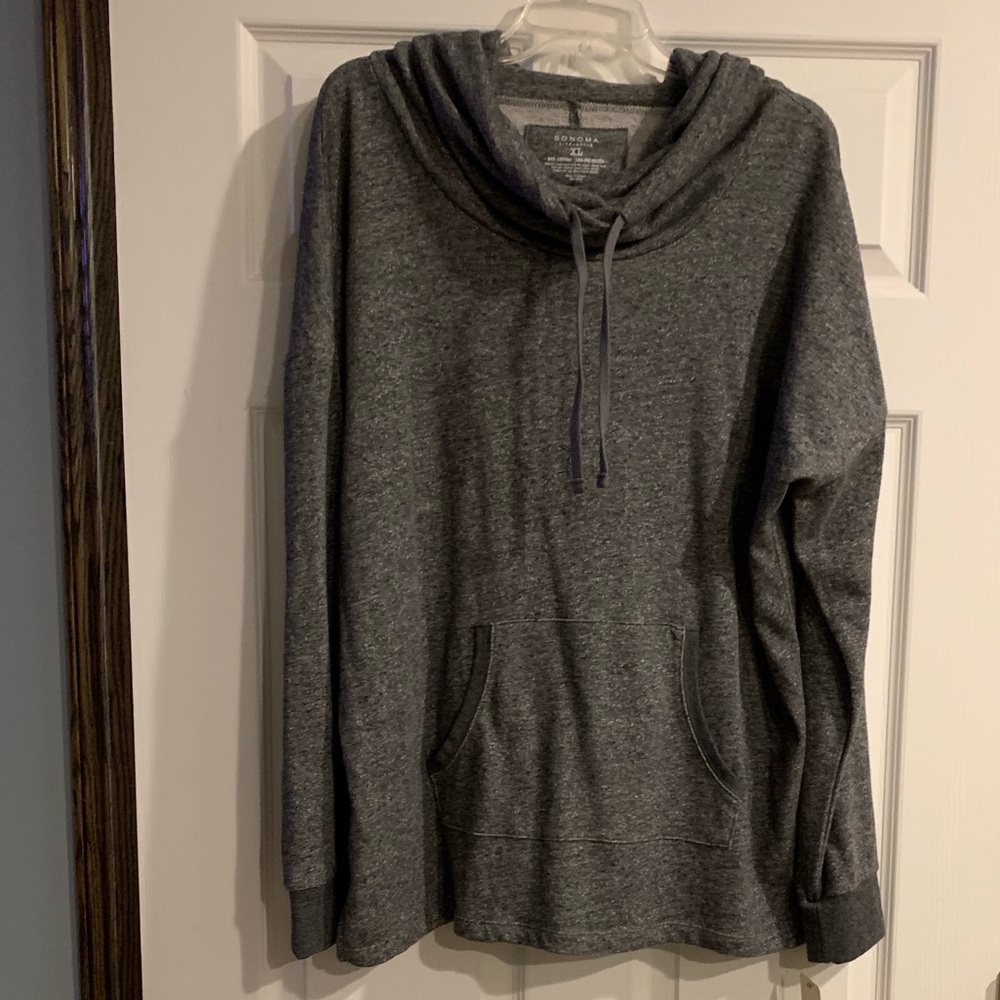 Sonoma Cowl Neck Top XL NWT